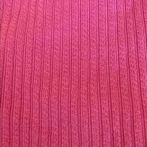 Pink Ribbed Tank and Shorts Set - Picture 5 of 5